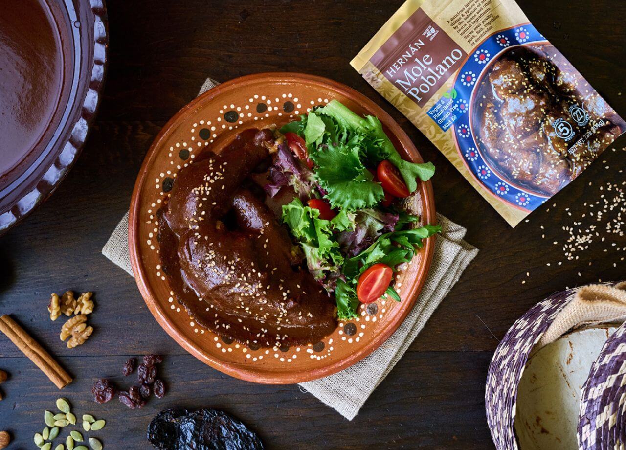 Rotisserie Chicken with HERNÁN Mole Poblano